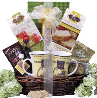 Great Arrivals Wedding Anniversary Gift Basket, Breakfast for Two : Gourmet Snacks And Hors Doeuvres Gifts : Grocery & Gourmet Food