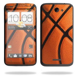MightySkins Protective Skin Decal Cover for HTC One X+ Plus Cell Phone AT&T Sticker Skins Basketball: Cell Phones & Accessories