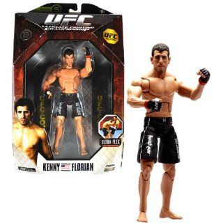 Jakks Pacific Ultimate Fighting Championship Series 5 UFC Collection 7 1/2 Inch Tall Wrestler Action Figure   UFC #87 Amerian KENNY FLORIAN "KENFLO" with Ultra Flex Articulation: Toys & Games