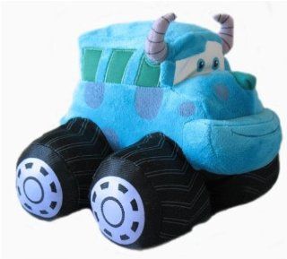 DISNEY PIXAR MONSTERS INC SULLEY PLUSH STUFFED TOY CAR: Toys & Games