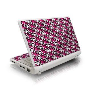 Skully Pink Design Asus Eee PC 900 Skin Decal Cover Protective Sticker: Computers & Accessories