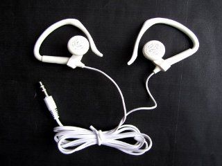 White Stereo Headphones 3.5mm with Ear Hooks for Nokia Lumia 520 521 710 800 810 822 900 920 928 1020 Asha 303 XpressMusic 4G LTE Mobile Phone Touch Screen Smartphone In Ear Headset Earset Headphone 3.5 mm: Cell Phones & Accessories