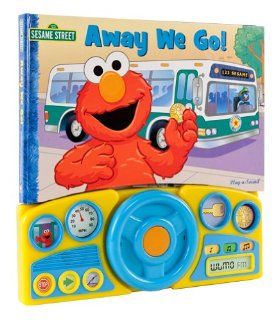 Sesame Street Steering Wheel Sound Book: Away We Go!: Toys & Games