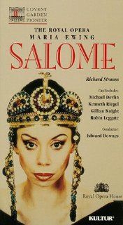 Richard Strauss   Salome / Downes, Ewing, Devlin, Riegel, Royal Opera Covent Garden [VHS]: Maria Ewing, Michael Devlin, Kenneth Riegel: Movies & TV