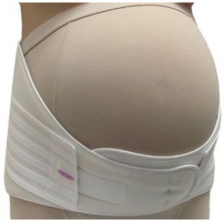 Gabrialla Maternity Support Belt: Strong Support (9" Wide)   White   Small: Clothing
