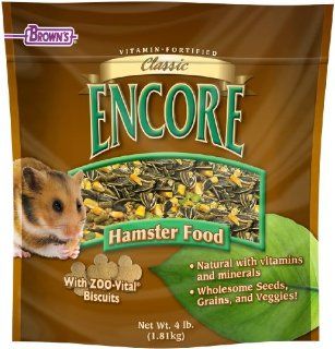 F.M.BROWN'S Encore Classic Natural Hamster Food : Pet Food : Pet Supplies