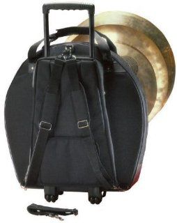 Humes & Berg Galaxy GL526DIVTP 22 Inch Cymbal Bag with Padded Dividers Tilt n Pull Musical Instruments