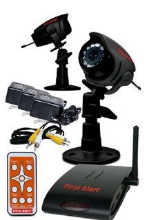 First Alert 532 2 Pack Wireless Color Security Camera and Receiver: Home Improvement