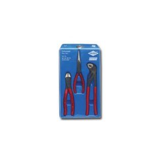 Knipex 267488 3 Piece Plier Set with 10" Alligator    