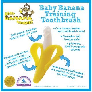 Baby Banana Bendable Training Toothbrush, Infant : Baby
