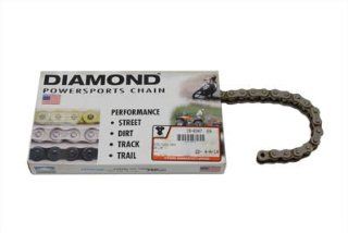 Motorcycle .530 120 Link Chain Nickel Plated: Automotive
