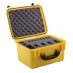 Seahorse SE 540 Quick Draw Case for 4 Handguns (Yellow) : Pistol Cases : Sports & Outdoors