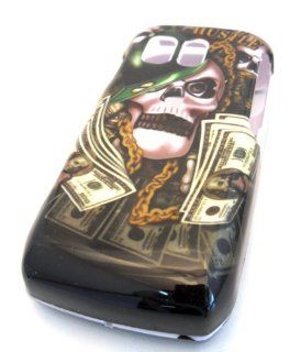 Samsung Rant M540 Skull Money Hustler Gloss HARD Case Skin Cover Accessory Protector: Cell Phones & Accessories