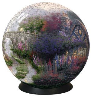 Esphera 360 9" 540 Pieces Sphere Art: Thomas Kinkade Assortment: Toys & Games