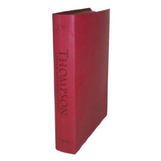 Thompson Chain Reference Bible (Style 537red)   Handy Size KJV   Deluxe Kirvella: Frank Charles Thompson: 9780887076664: Books