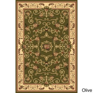 Rugs America Corp New Vision Souvanerie Area Rug (53 X 710) Olive Size 53 x 76