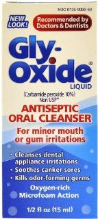 Gly Oxide Liquid Antiseptic Oral Cleanser, 00.5 Fluid Ounce: Health & Personal Care