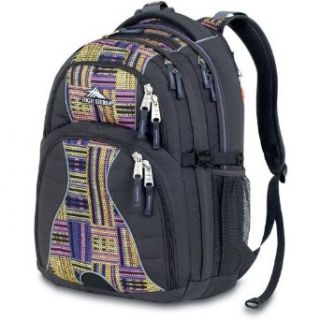 High Sierra Swerve Backpack, Mercury Basket Weave/Grey, 19x13x7.75 Inch: Sports & Outdoors