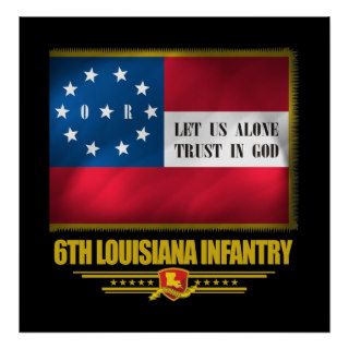 6th Louisiana Infantry Print