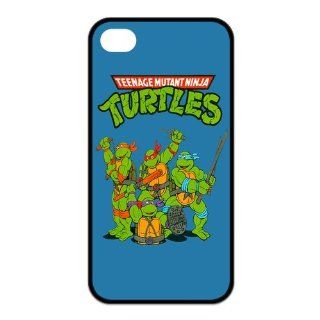 CreateDesigned Teenage Mutant Ninja Turtles Cover Case for Iphone 4/4s TPU Case I4CD00755: Cell Phones & Accessories
