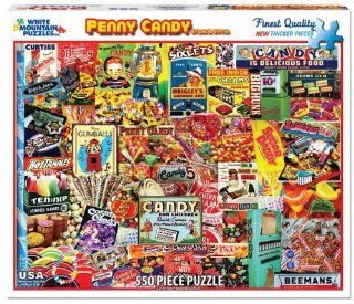 White Mountain Puzzles Penny Candy Jigsaw Puzzle (550 Piece): Toys & Games