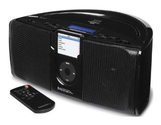 Emerson iTone iP550BK Portable Stereo System for iPods (Black) : MP3 Players & Accessories