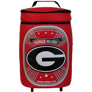 NCAA Georgia Bulldogs Tallboy Rolling Cooler   Red  Sports Fan Coffee Mugs  Sports & Outdoors