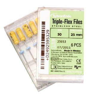 Triple Flex Files 25mm Size 50: Health & Personal Care