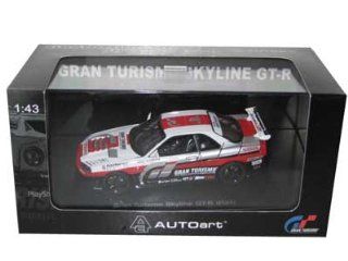 Nissan Skyline GT R Gran Turismo Diecast Car Model 1/43 Autoart: Toys & Games