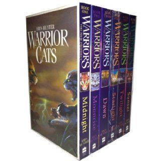 Warrior Cats Collection 6 Books Gift Set Pack (Midnight, Moonrise, Dawn, Starlight, Twilight, Sunset) Erin Hunter 9780007931057 Books
