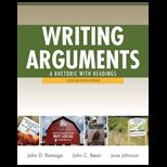 Writing Arguments: Concise Edition   With Access