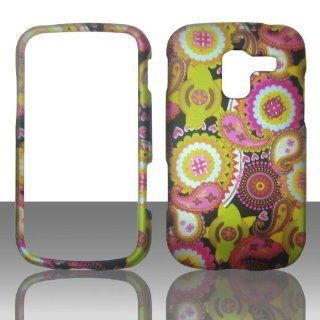 2D Multi Paisley Samsung Galaxy Exhilarate I577 at&t Case Cover Phone Snap on Cover Case Protector Faceplates: Cell Phones & Accessories