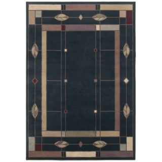 Shaw Rugs Mission Leaf Onyx Rug