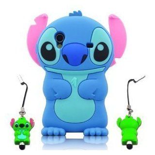 I Need's Blue 3d Stitch Soft Silicone Case Cover for Samsung Galaxy Ace S5830 S5830i I579 NEW blue: Cell Phones & Accessories
