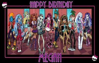 Monster High Edible Image Frosting Sheet/cake Topper : Decorative Cake Toppers : Everything Else