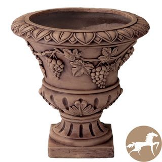 Christopher Knight Home Roman 21 inch Light Brown Urn Planter Christopher Knight Home Planters, Hangers & Stands