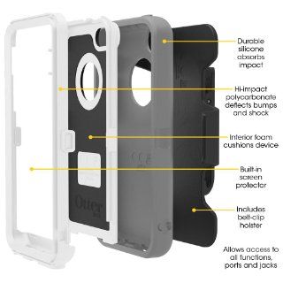 OtterBox [Defender Series] Case for iPhone 5c   Retail Packaging Protective Case for iPhone   Black: Cell Phones & Accessories