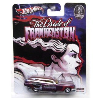 '59 CADILLAC FUNNY CAR * THE BRIDE OF FRANKENSTEIN / UNIVERSAL STUDIOS MONSTERS * Hot Wheels 2013 Pop Culture Series 164 Scale Die Cast Vehicle Toys & Games