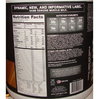 CytoSport Muscle Milk 10lb chocolate : Sports Nutrition Protein Powder Blends : Grocery & Gourmet Food