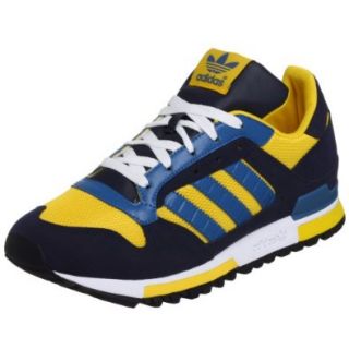 adidas Originals Men's ZX 600 Sneaker,Yellow/Blue/Marine,5.5 M US: Shoes