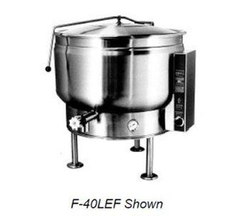 Market Forge F 60LEF6003 60 gal Kettle w/ Full Steam Jacket Design, Tri Leg, Stainless Finish, 600/3 V, Each: Electric Kettles: Kitchen & Dining