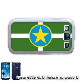 Jackson Mississippi MS City State Flag Samsung Galaxy S3 i9300 Case Cover Skin White: Cell Phones & Accessories