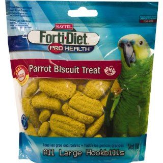 Kaytee Pet Products BKT100502963 Forti Diet Pro Health Parrot Biscuits Treat, 10 Ounce : Pet Snack Treats : Pet Supplies