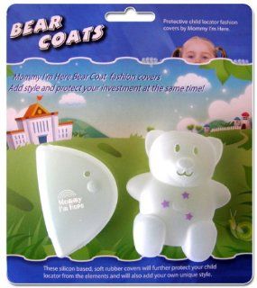 Mommy I'm Here CL606C Bear Coats Protective Fashion Covers Add Style and Protect Your Child Locator, Clear: Home Improvement