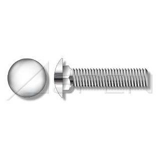 (40pcs) Metric DIN 603 M8X40 Carriage Bolt Stainless Steel A2 Ships Free in USA: Carriage Screws And Bolts: Industrial & Scientific