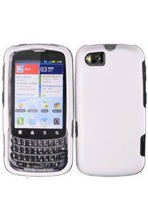 Motorola XT603 Admiral Rubberized Shield Hard Case   White (Package include a HandHelditems Sketch Stylus Pen): Cell Phones & Accessories
