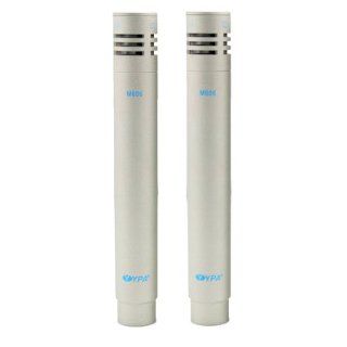 YPA M606 PAIR Stereo Pencil Condenser Vocal Instrument Microphones beige+beige: Musical Instruments