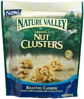 Nature Valley Granola Nut Clusters, Roasted Cashew, 5 Ounce Pouches (Pack of 5) : Grocery & Gourmet Food