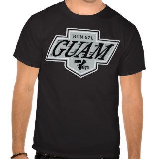 RUN 671 GUAM Chamorro Kings Logo Shirt