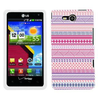 LG Lucid Aztech Andes Vintage Tribal Pattern Phone Case Cover: Cell Phones & Accessories